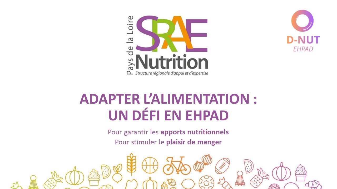 REPLAY - Adapter l'alimentation : un défi en EHPAD