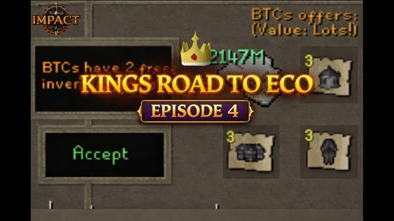 KINGS ROAD 2 ECO - [EP. 4] - BIGGEST PK/GAMBLES! TOP OLDSCHOOL RUNESCAPE RSPS MOMENTS!