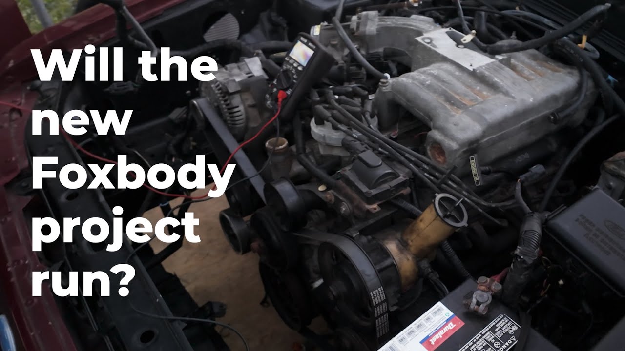 Foxbody swap part 5 first start up