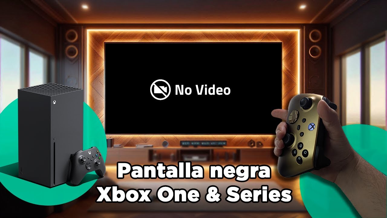 ¿Pantalla negra en Xbox? Solución en minutos