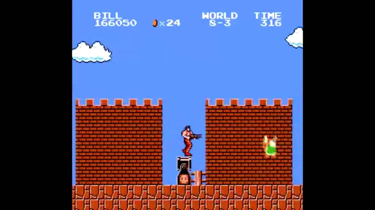 Dross juega Super Mario Bros Crossover