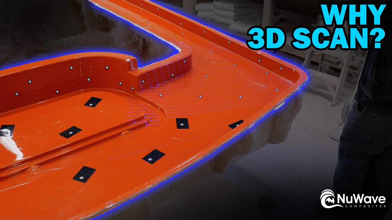 Why should you utilize 3D scanning in marine manufacturing and composites?