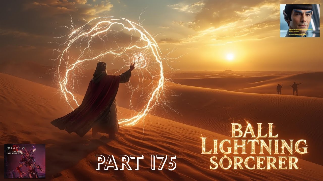 Diablo IV - S10 - Ball Lightning Sorc - build for endgame - 175