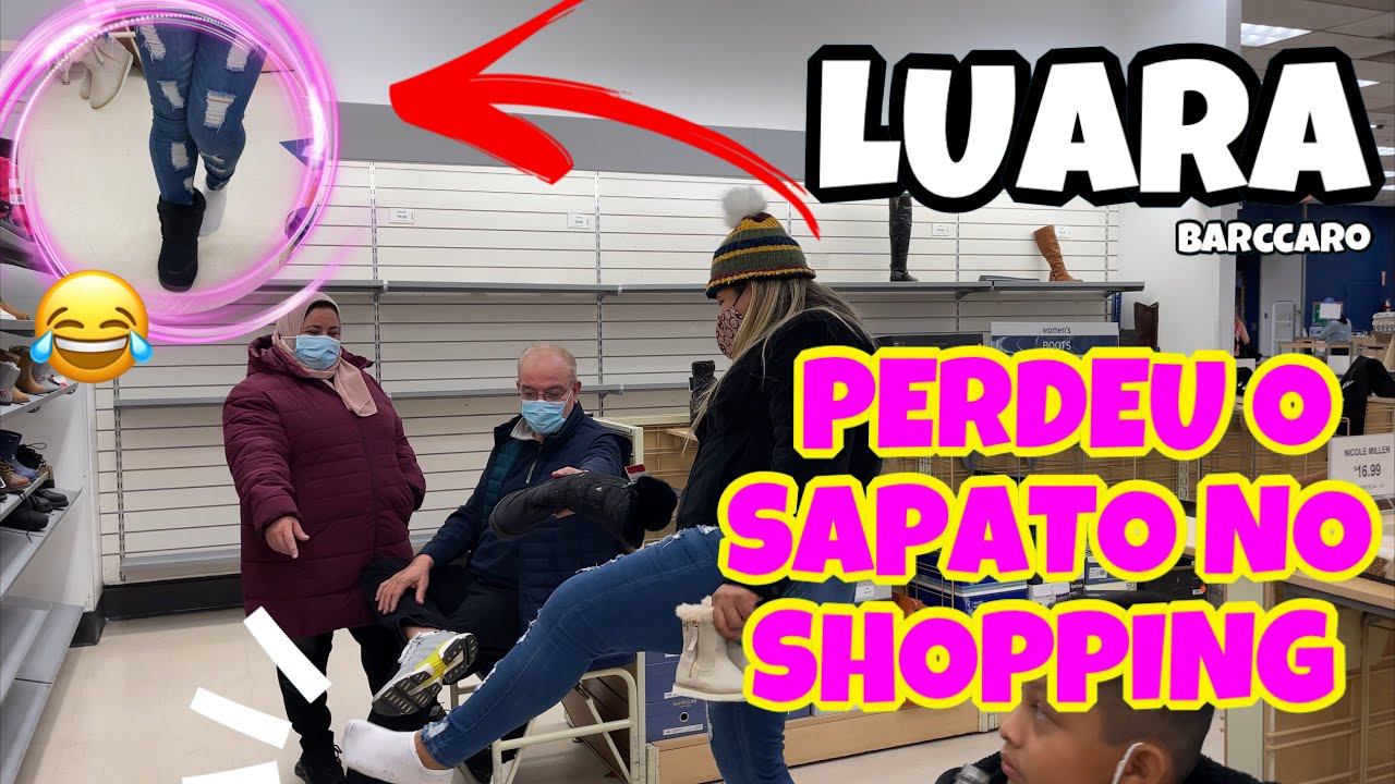 PASSEIO NO SHOPPING COM A LUARA BARCCARO ÁLVARO E O NINOS