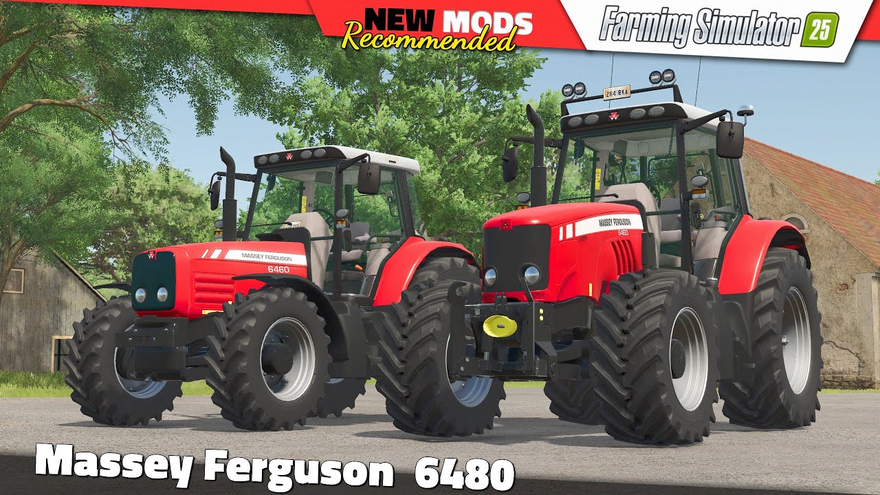 FS25 | Massey Ferguson 6480 - Farming Simulator 25 Mods Review QHD