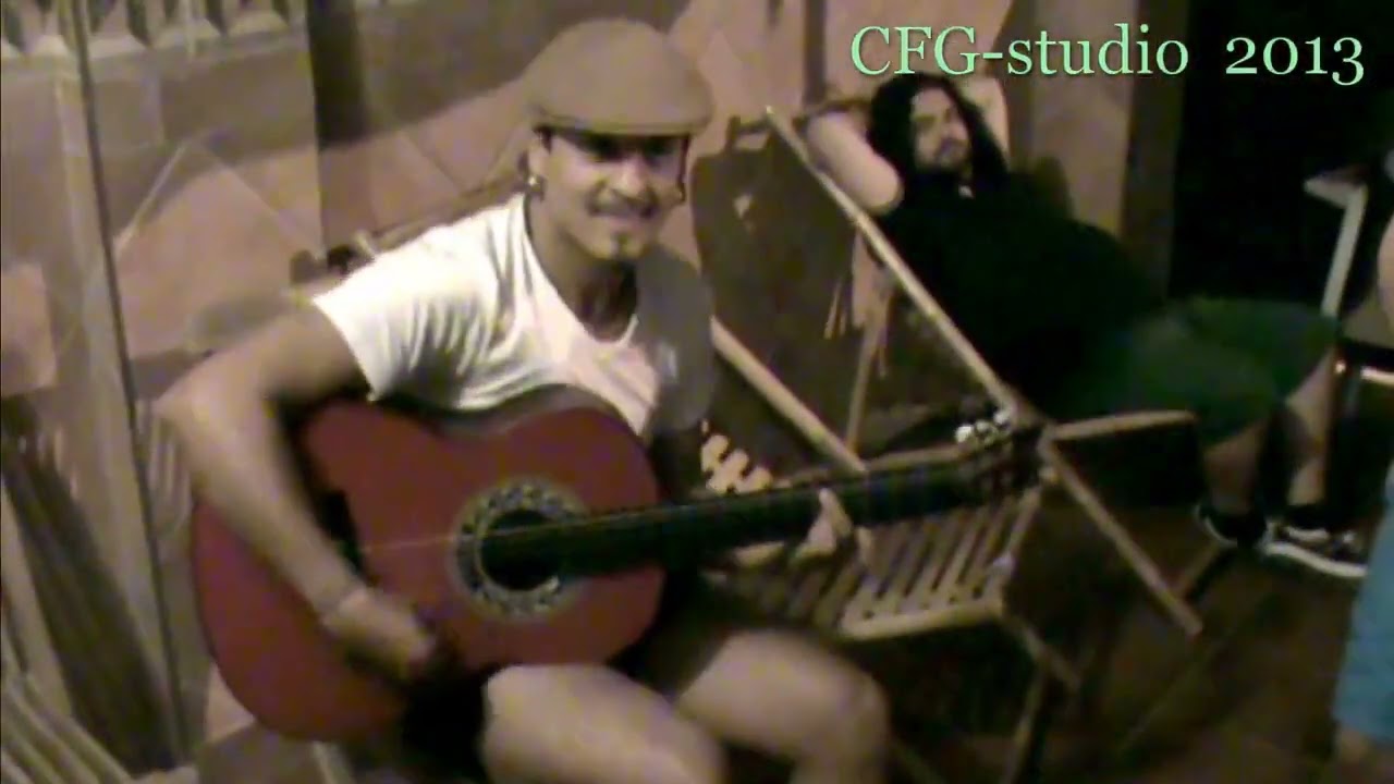 Farruquito Canta Seguiriya Luzia{by Paco de Lucia} Farru with his personalized AG Andalusian Guitars