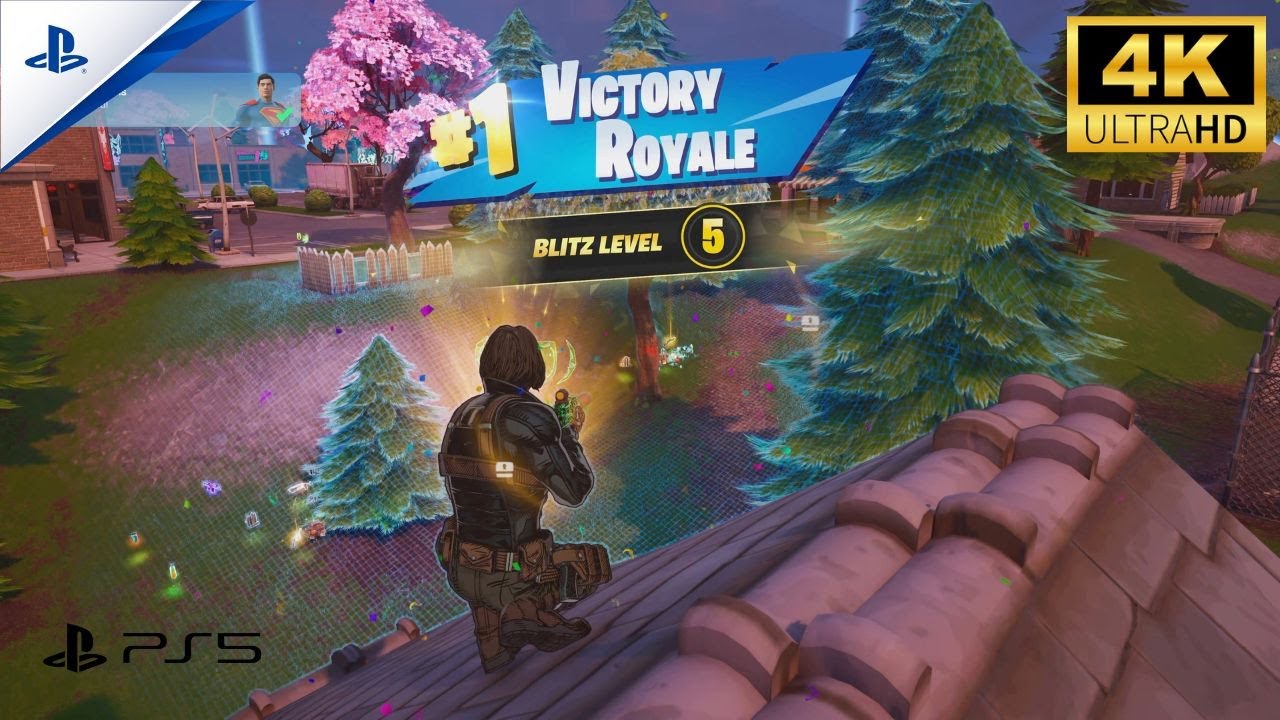 Fortnite Blitz Royale | PS5 Gameplay - Winter Soldier | Ultra HD 4k