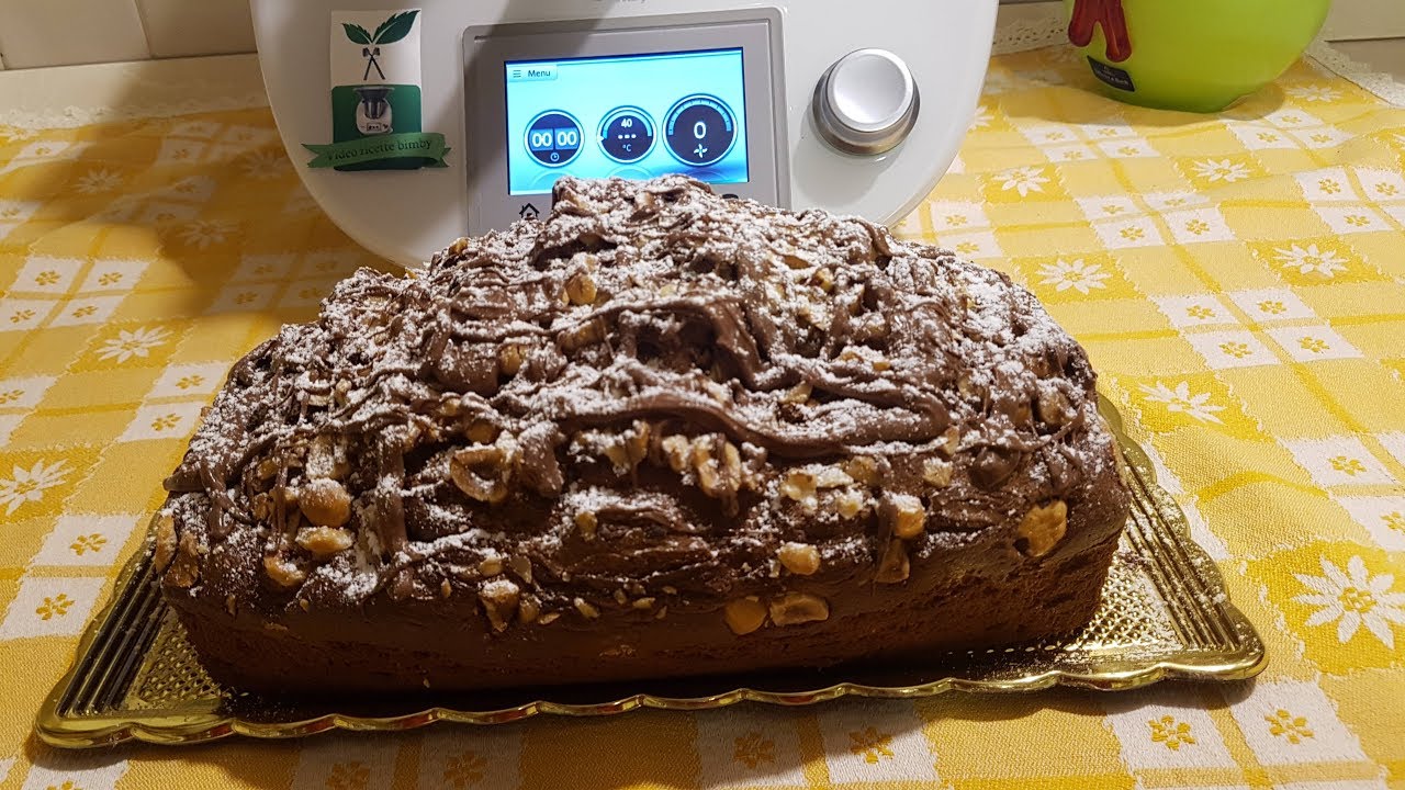 Plumcake alla nutella e nocciole per bimby TM6 TM5 TM31