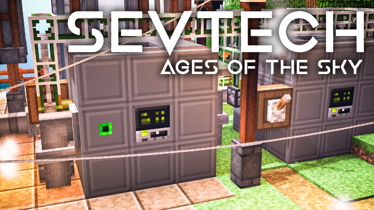 SevTech: Ages of the Sky Ep. 25 Age 4 Plastic