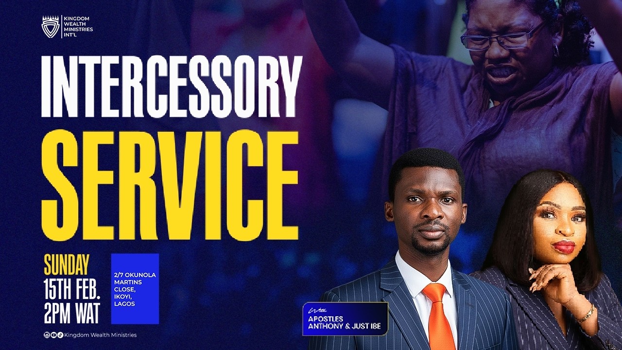 INTERCESSORY SERVICE || 15TH OF FEBRUARY 2026
