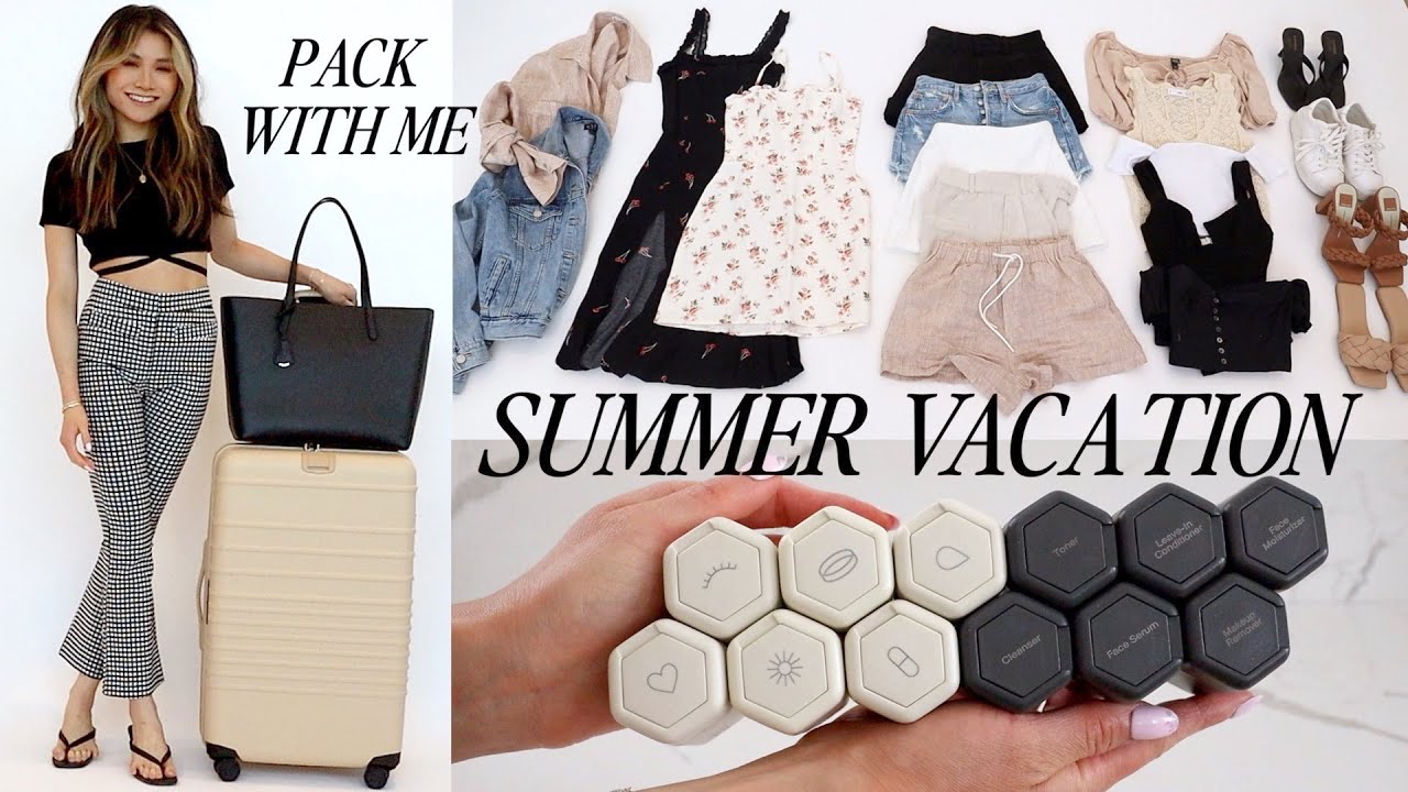 PACK WITH ME: Summer Vacation ☀️ | BEST Travel Bags, Products Organization 2022 | Miss Louie