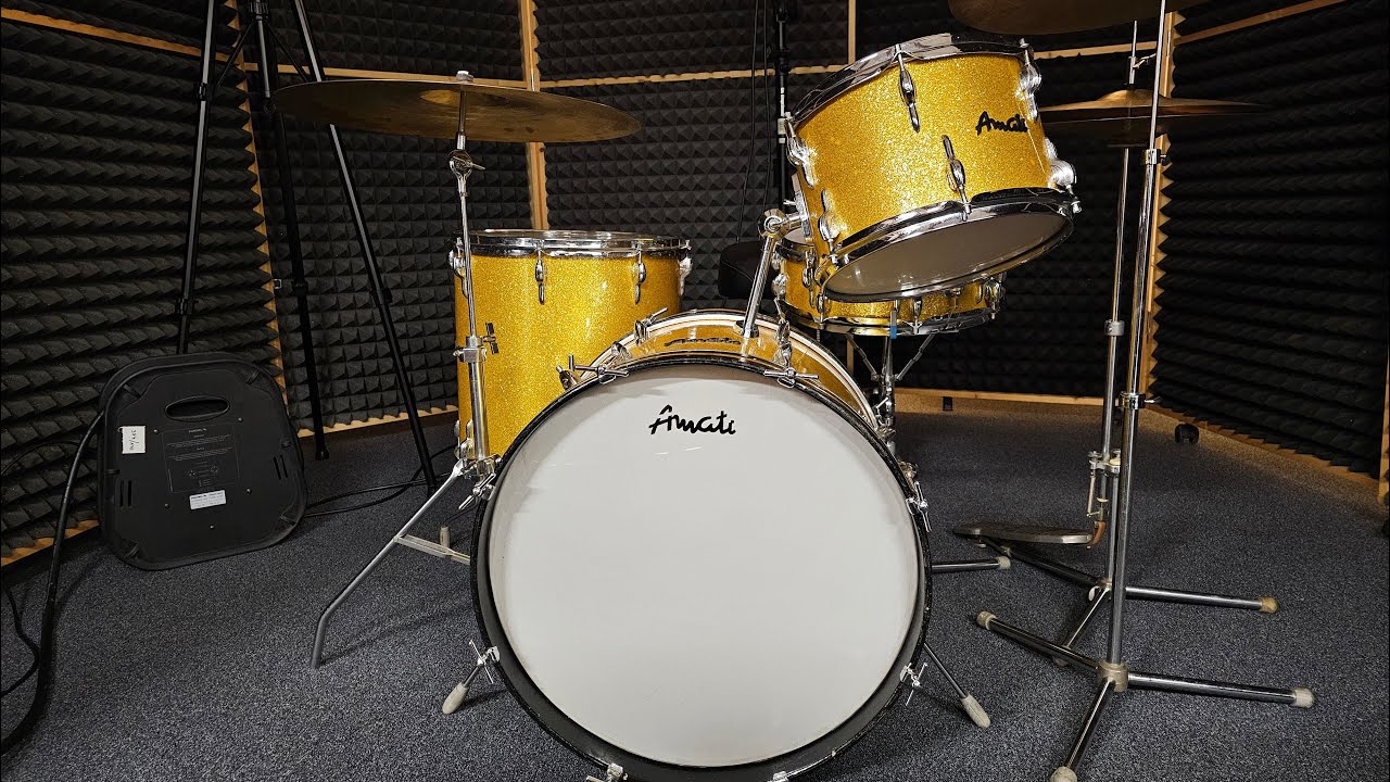Amati Czechoslovakia Drum Kit 1975