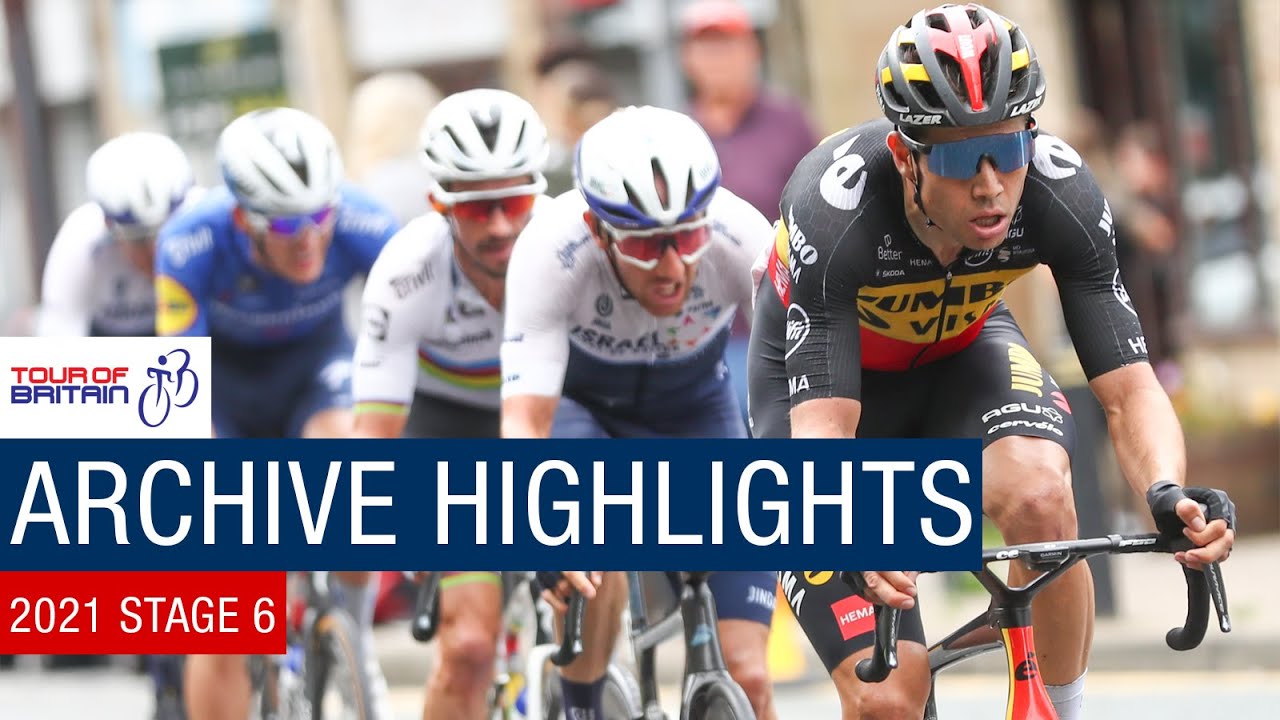 2021 Tour of Britain | Stage Six Highlights | Carlisle to Gateshead