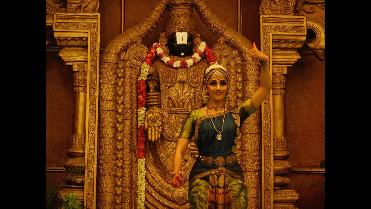 Nada Neerajanam - Bharatanatyam by Surabhi Bharadwaj at Tirupathi Temple