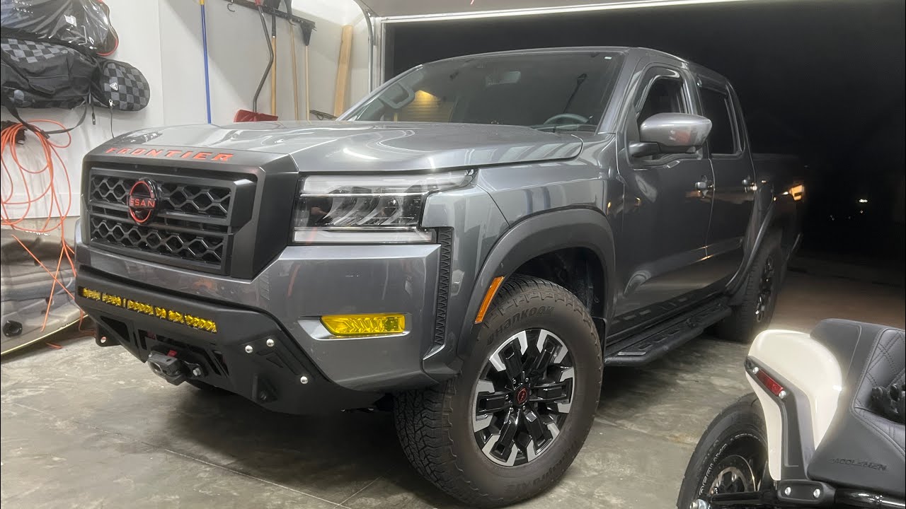 HOW TO INSTALL NISSAN FRONTIER FRONT BUMPER CBI COVERT