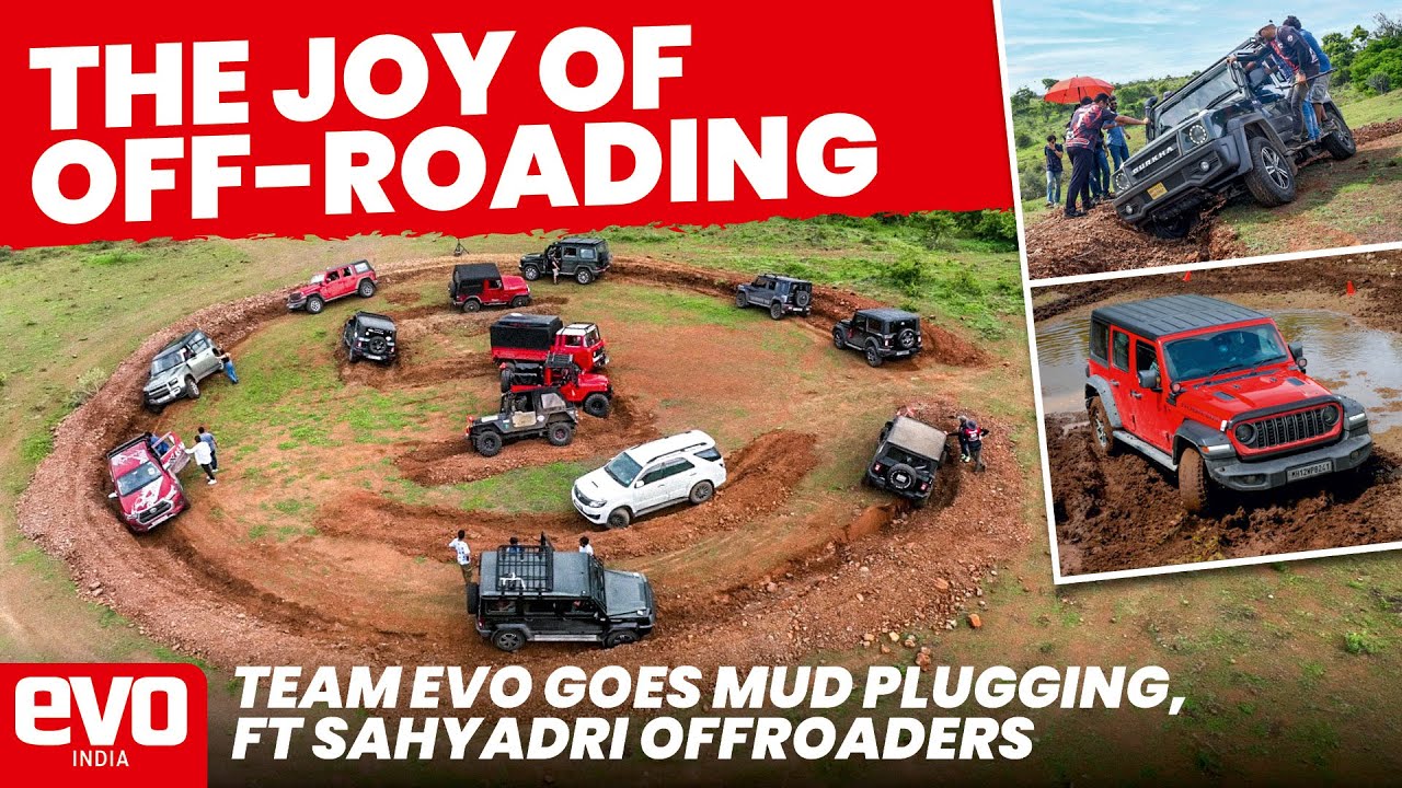 Thar, Hilux, Defender, G-Wagen, and More | A Day Out with India's Best Off-Roaders | @evoIndia