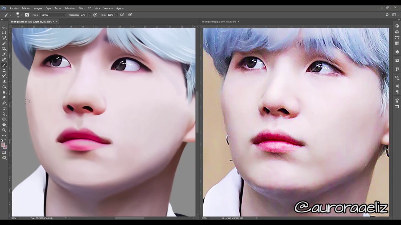 BTS Min Yoongi Speedpaint