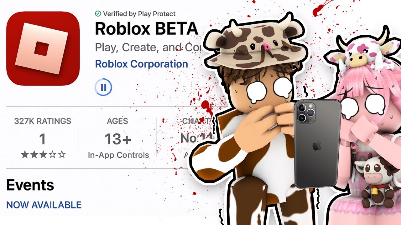 MOMON, MOOCI & MILO DISERANG VIRUS KARENA MENCOBA DOWNLOAD ROBLOX BETA DI HP