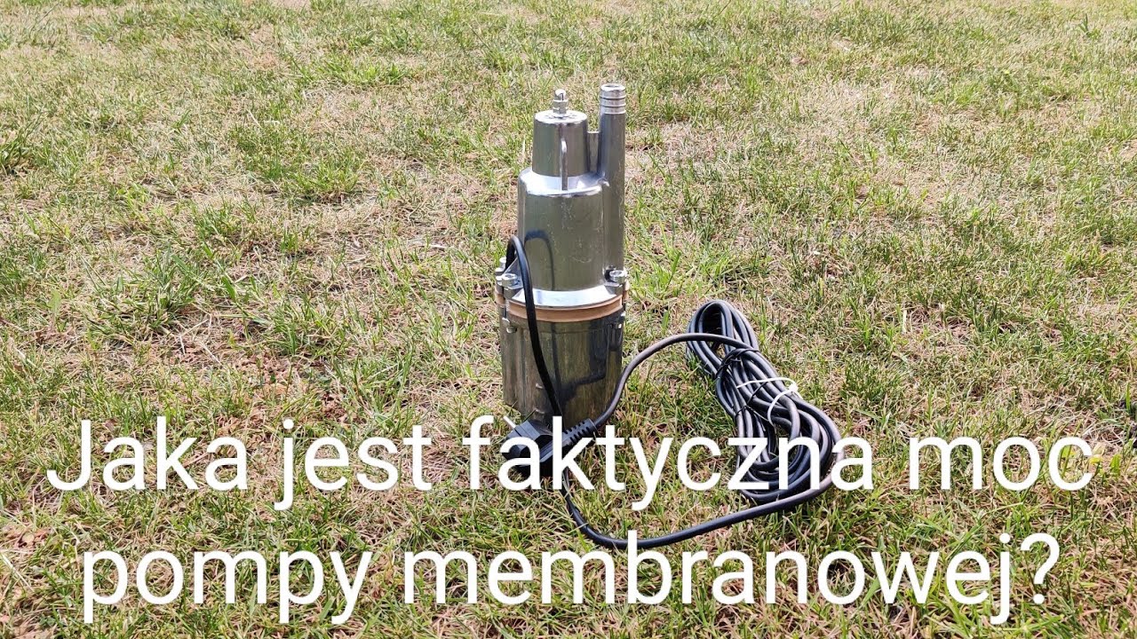 Sprawdzam: Faktyczna moc pompy membranowej