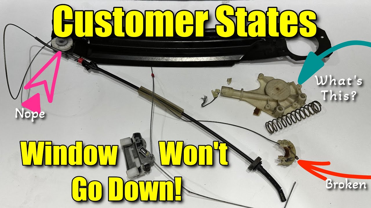 BMW E39 Rear Window Regulators | 540i Restoration