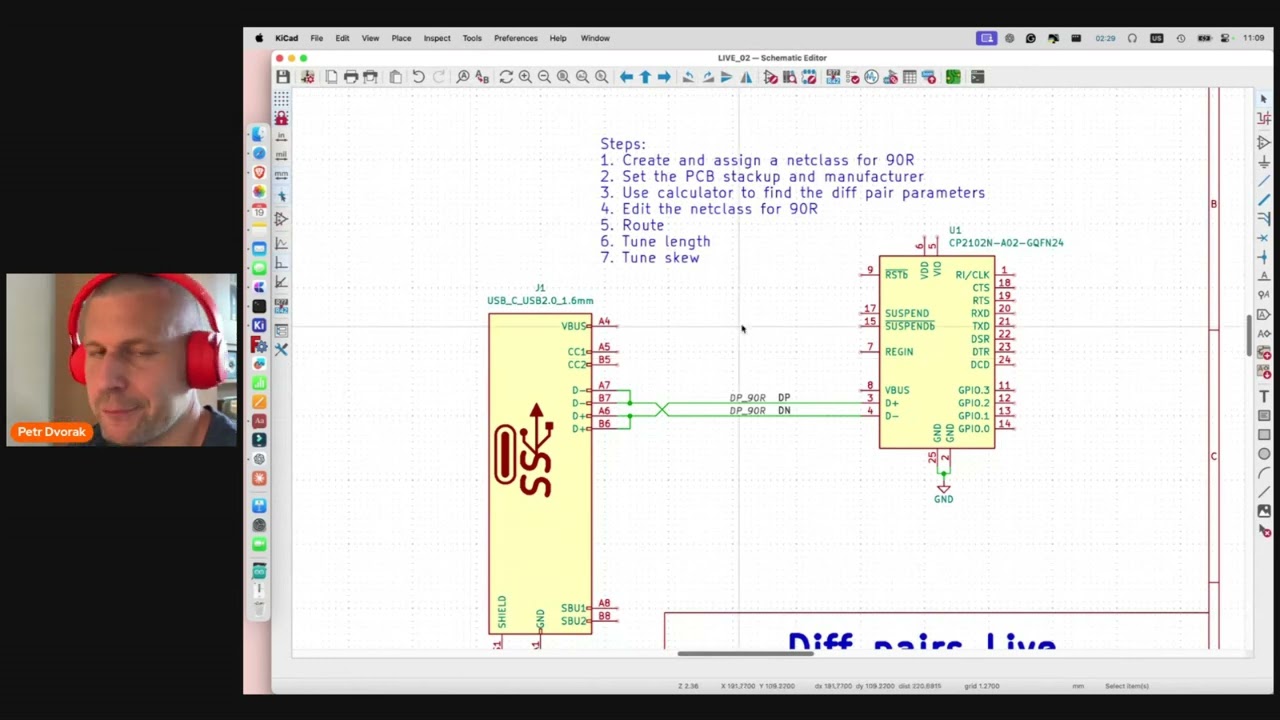 KiCAD Differential Pairs  From Basics to Mastery