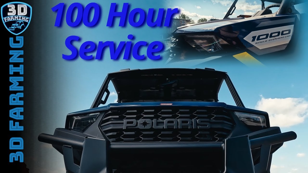 Вы можете пройти 100-часовое техническое обслуживание! Polaris Ranger 1000.