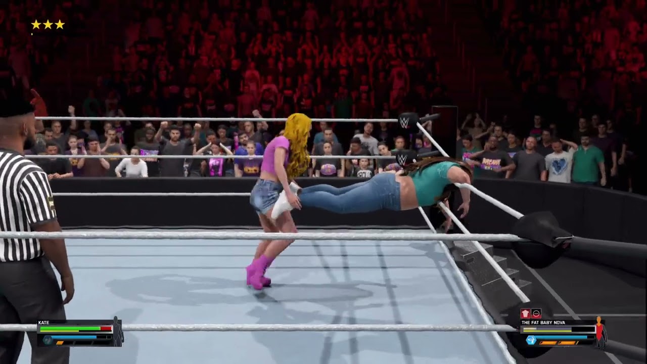 WWE 2K25: Kate Low blow Death To Nova from the Allan Universe Parts 3