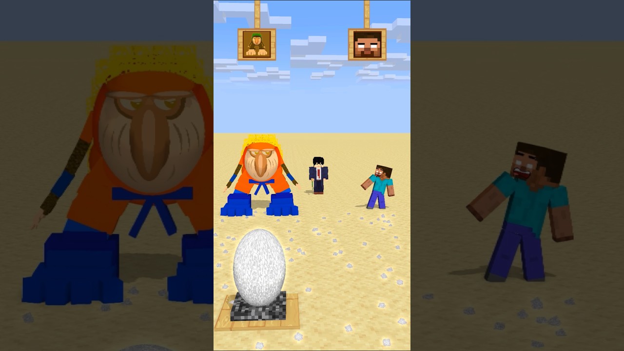 HELP Herobrine To Power Up And Win The Strongest Shockwave #friendship #shorts #trending #anime