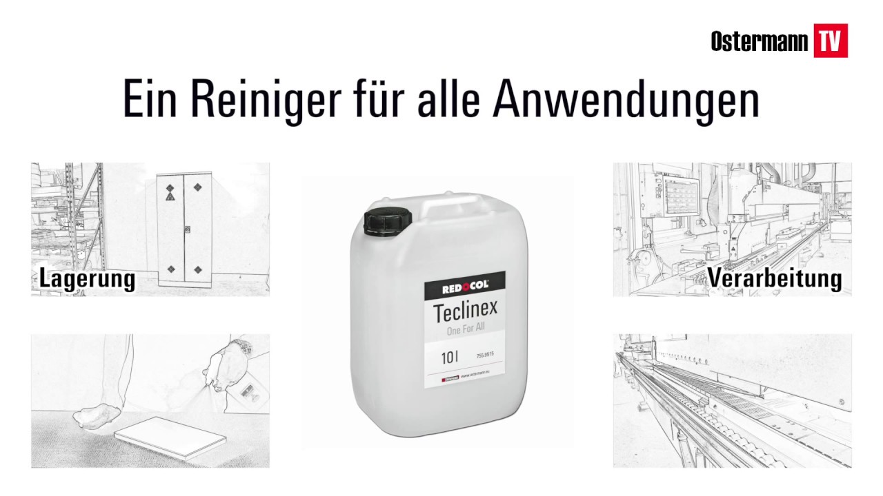 Reiniger für alle Anwendundungen: REDOCOL Teclinex One For All