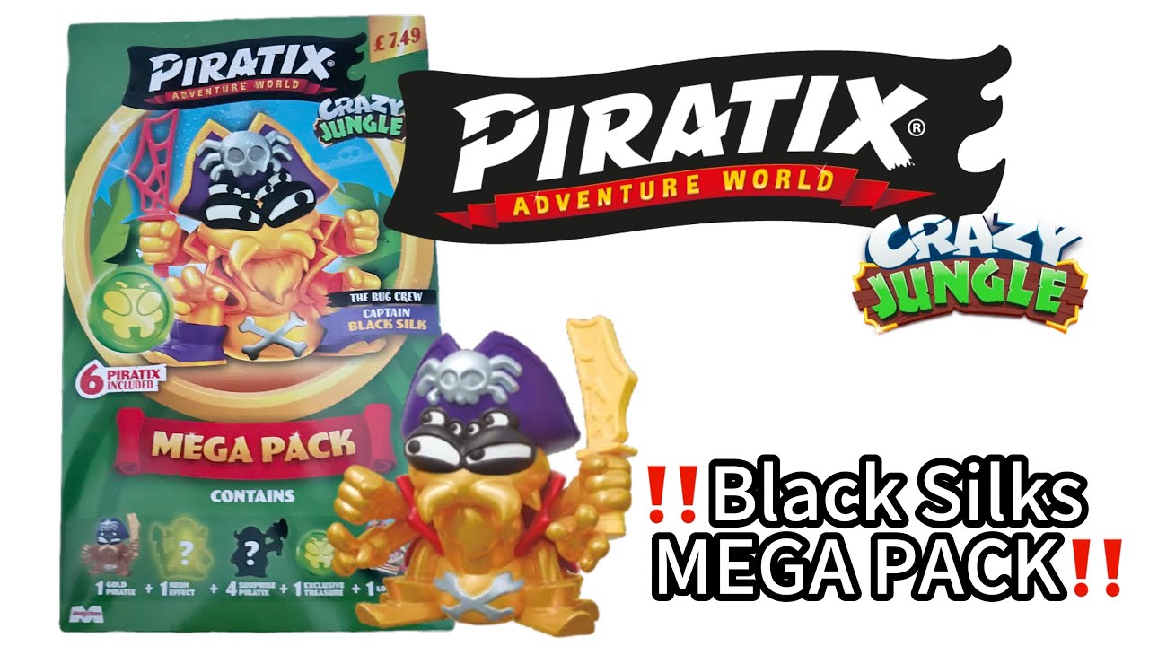 😱🥳‼️PIRATIX BLACK SILKS MEGA PACK‼️🤩😱