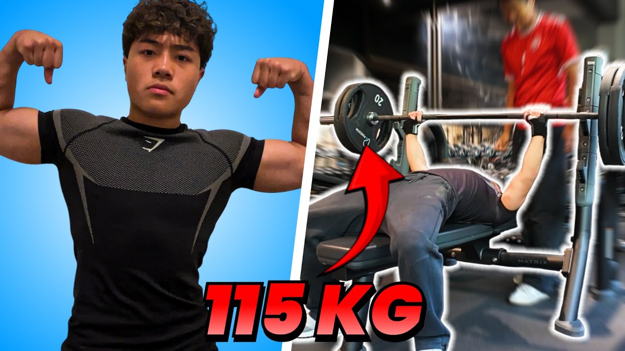 TUNG B&AElig;NKPRES MED MIG (115 KG)