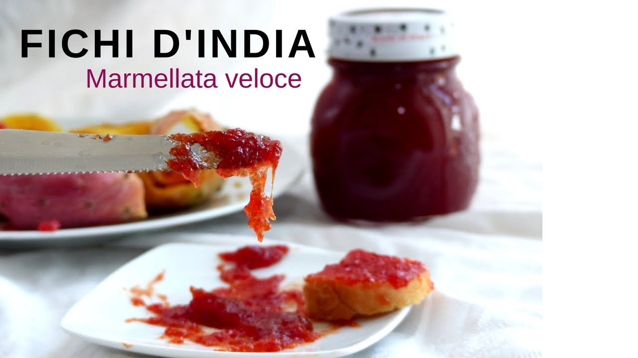 MARMELLATA  DI FICHI D'INDIA INTERI Ricetta veloce e facile- RICETTE DI GABRI Kitchen Brasita