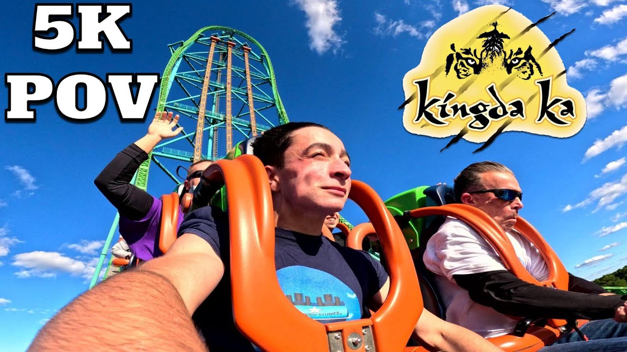Kingda Ka On-Ride Reaction POV [5K] | Six Flags Great Adventure 2022
