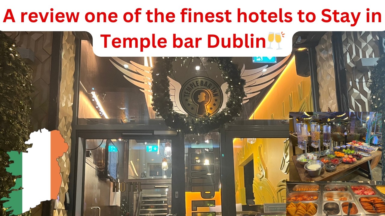 Luxury Hotel Review ,Temple bar Dublin 🇮🇪