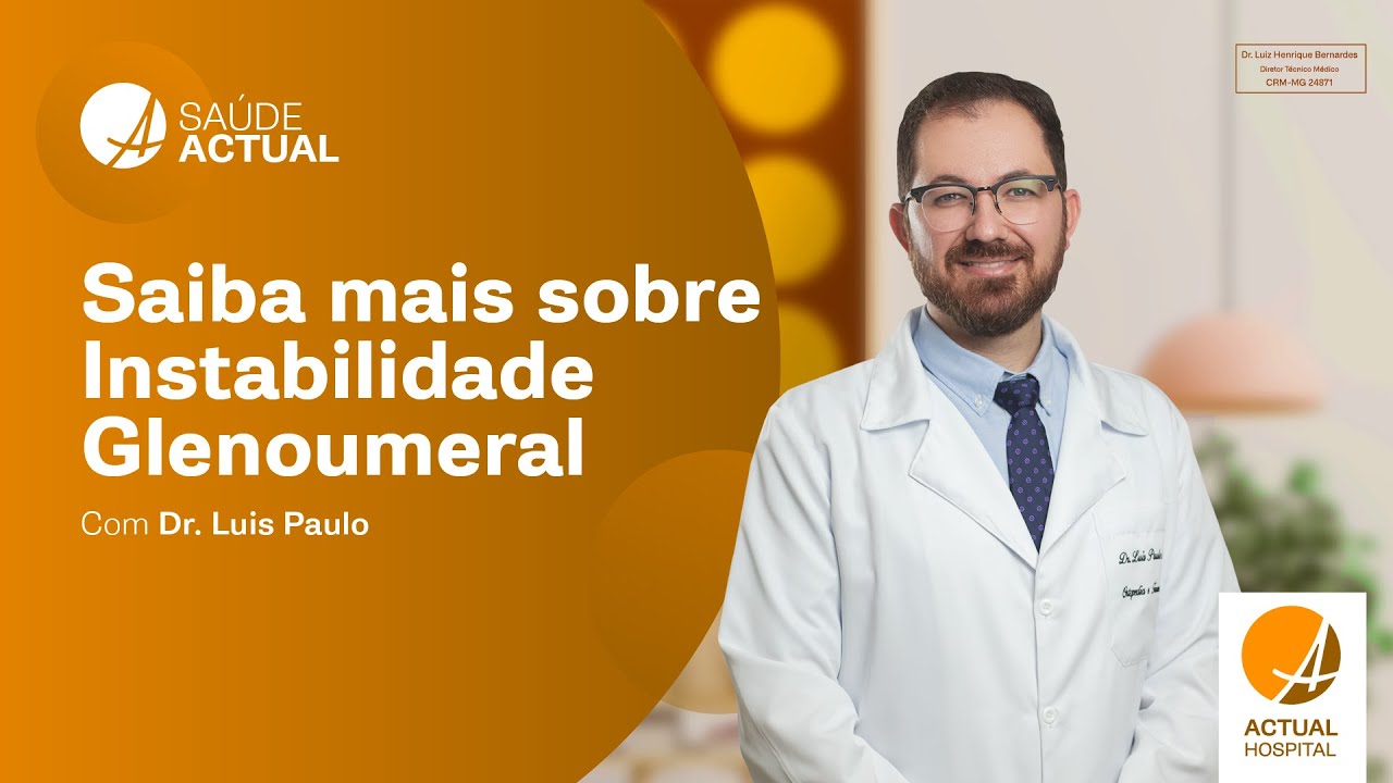 Saiba mais sobre Instabilidade  Glenoumeral