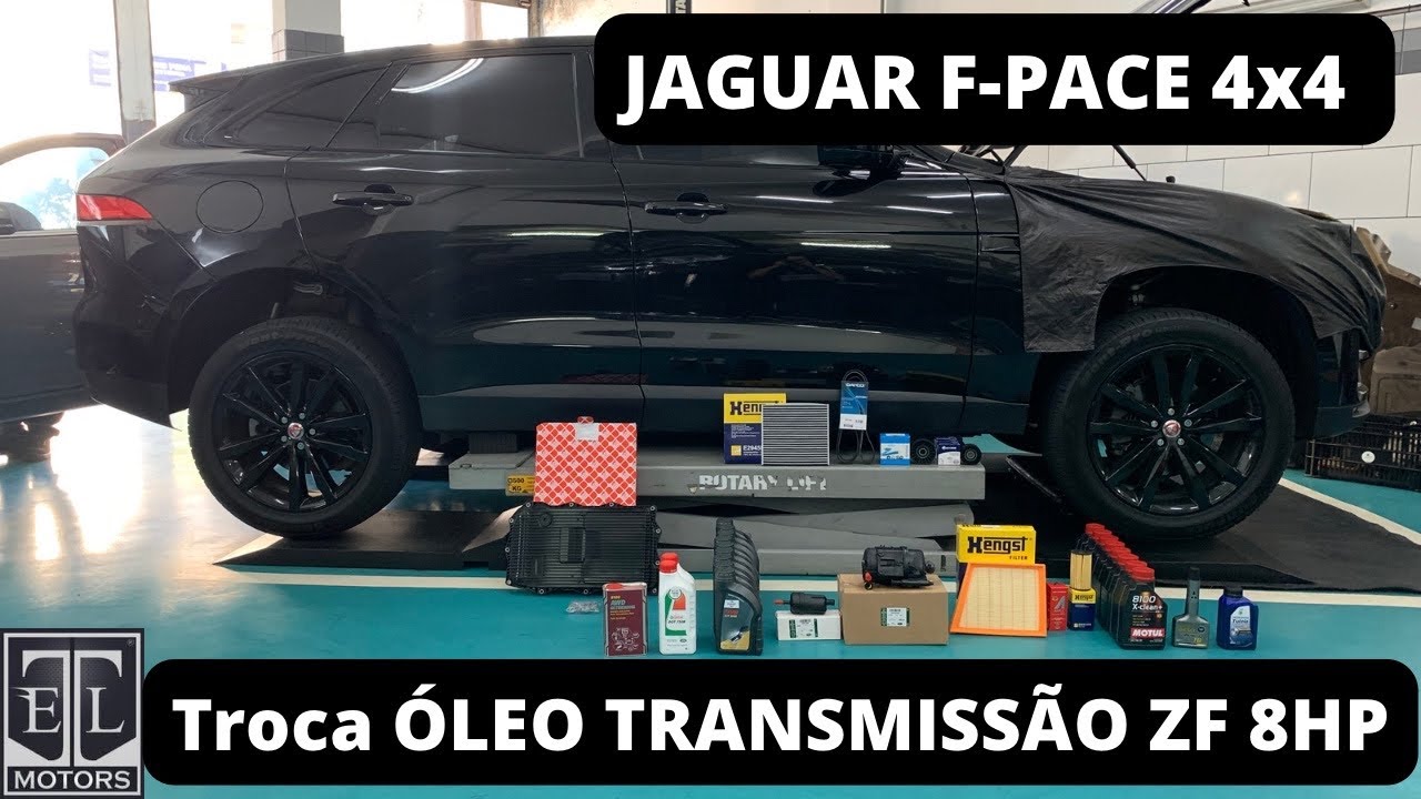 TROCA ÓLEO TRANSMISSÃO ZF 8HP 4x4 JAGUAR F-PACE, Manutenção geral
