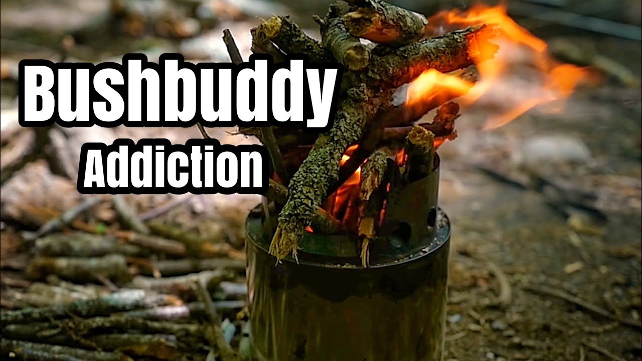 【冗長動画シリーズ】只々只管にブッシュバディを愉しみ愛でるマニアックな動画　Bushbuddy Stove Addicted Video【Bushbuddy User POV】【ASMR】