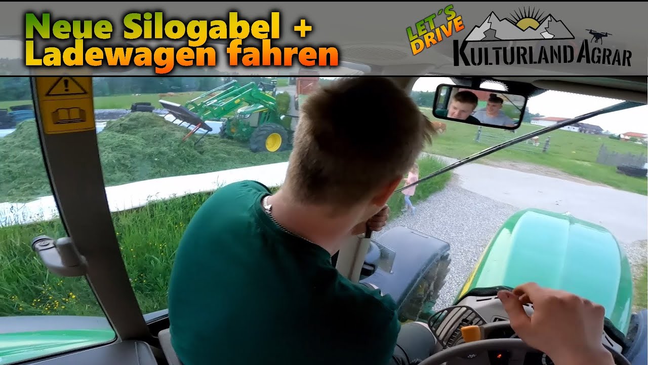 Neue Silogabel | Ladewagen fahren | Let´s drive 6630