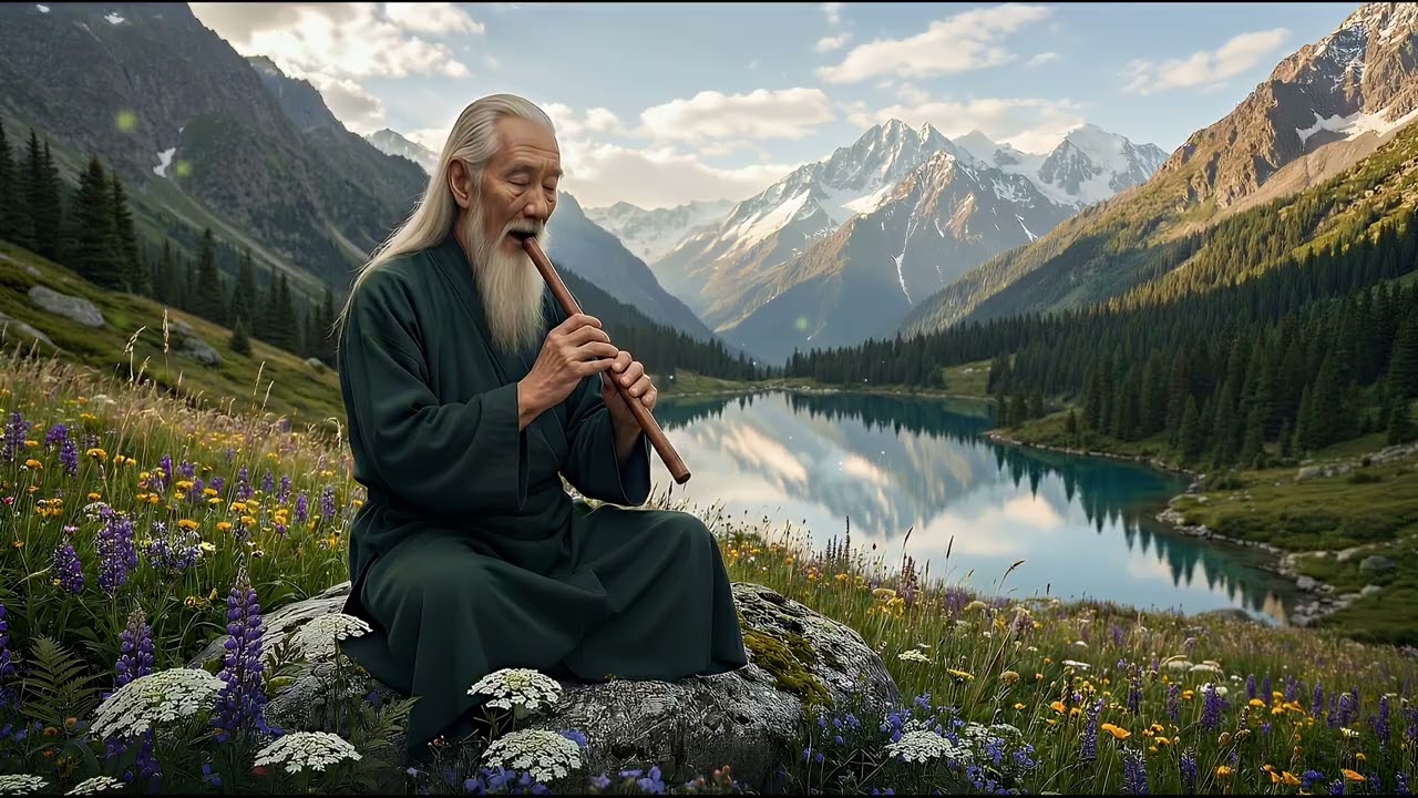 Soft Flute Music for Deep Focus and Calm Nights | Peaceful Background Sound
