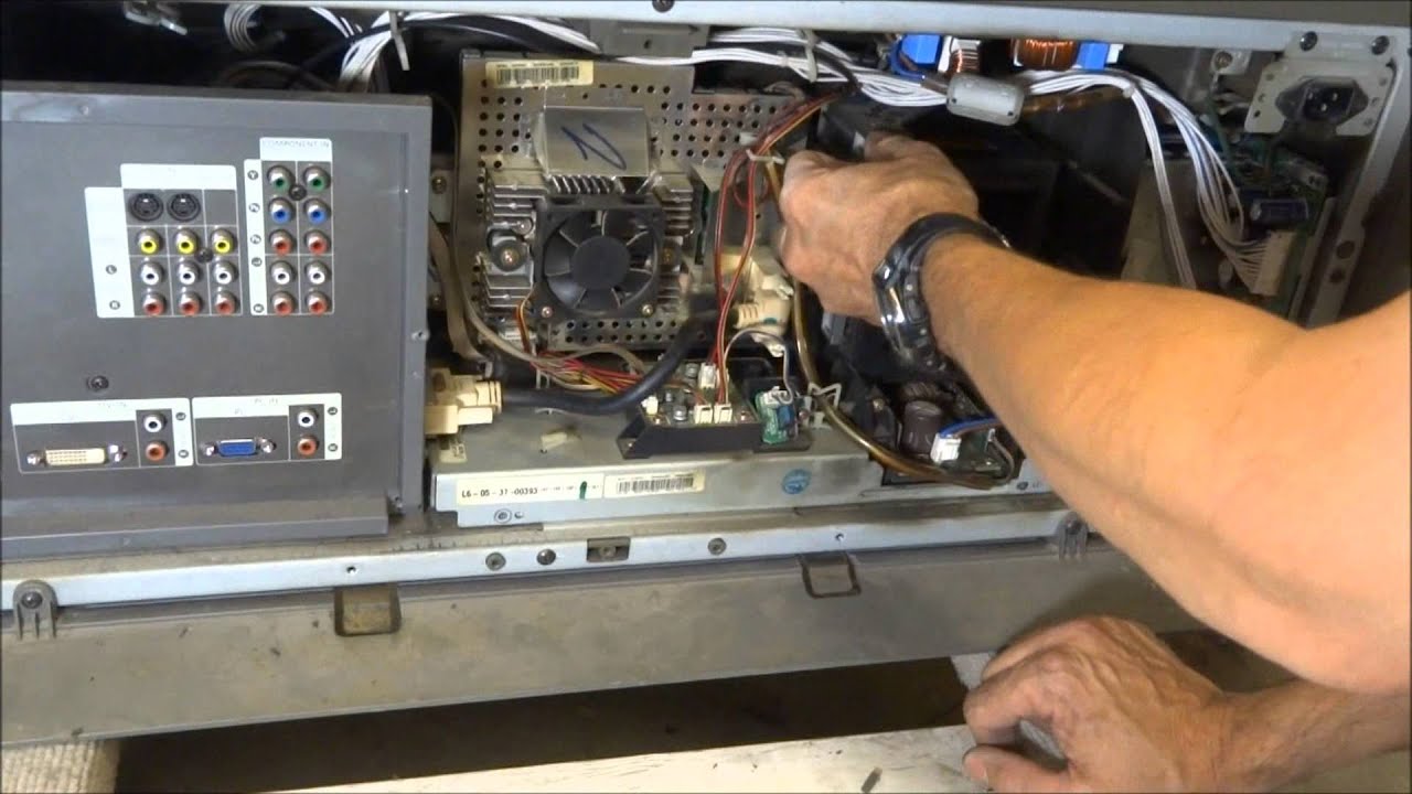 Samsung HLR5067 5667 6167 DLP Chassis Changeover