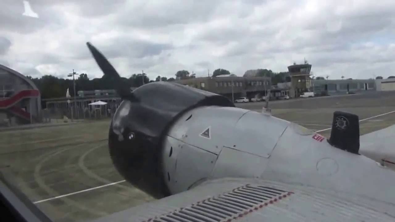Junkers Ju 52 HB-HOY Rundflug 03.09.2016 ab M&ouml;nchengladbach Start - Cockpit - Landung