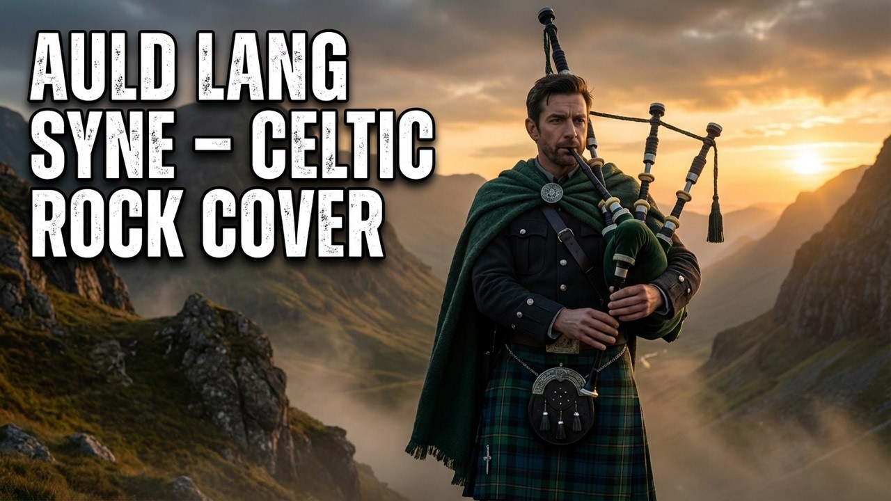 Auld Lang Syne – Celtic Rock Cover (Bagpipes + Marching Drums) | Traditional Scottish Song