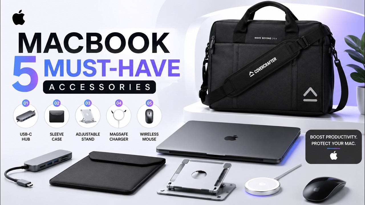 5 MUST Have Macbook Accessories in 2026!