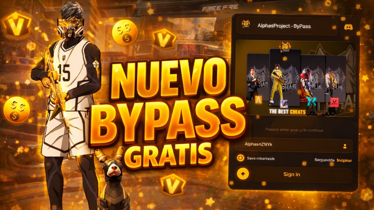 NUEVO BYPASS GRATIS PARA EMULADOR FREEFIRE | 100% CUENTAS PRINCIPALES ✅