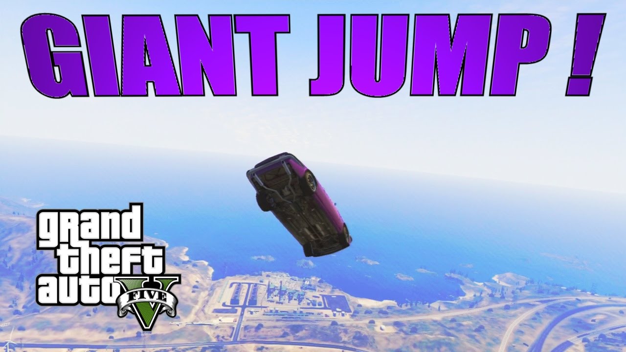 GTA 5 - Pigalle MASSIVE JUMP ! +Gravité lunaire
