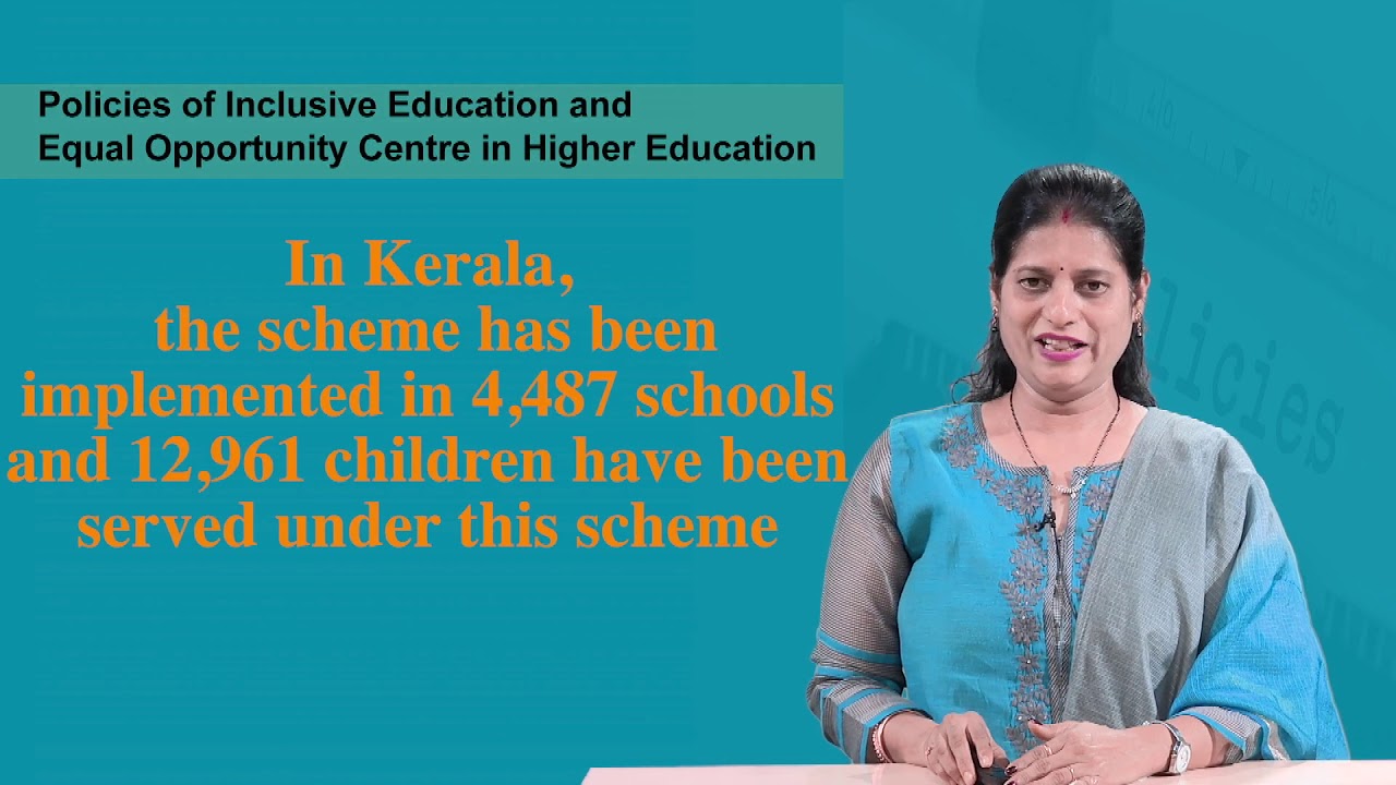Policies of Inclusive Education and equal opportunity center in Higher Education Part -3 mp4