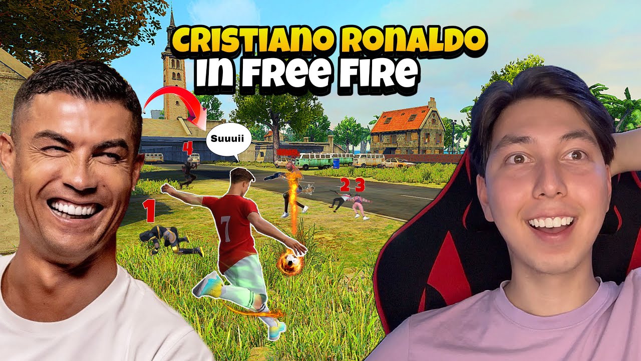Cristiano Ronaldo w Free Fire 🍷🗿 | suii 🔥 - Mehdix