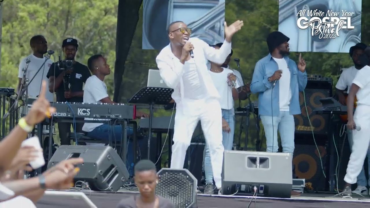 Godfrey Mahlangu @ All White New Year Gospel Festival