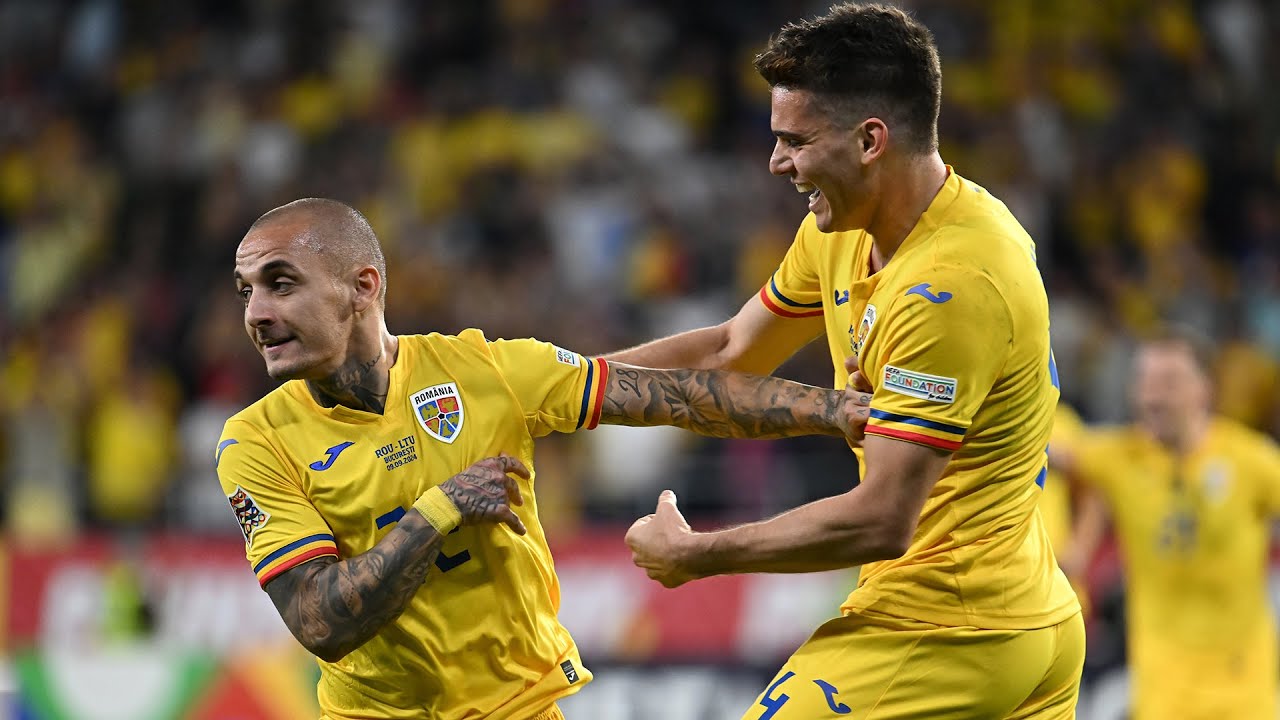 Rezumat: România - Lituania 3-1 (9 septembrie, Liga Națiunilor)