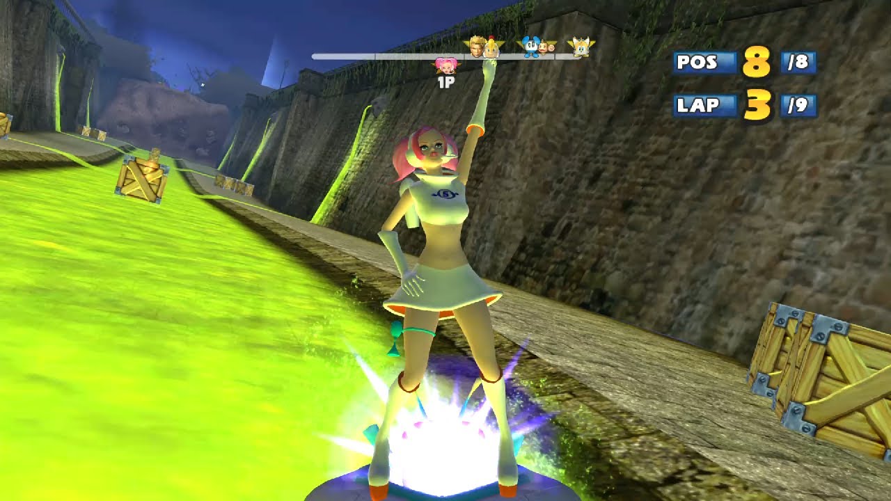 ULULA Sewer Scrapes 9 Laps Expert (Request) Sonic & Sega All-Stars Racing